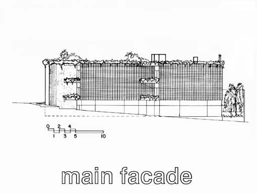 Main facade architectural drawing.

Click to go forward
Cliquer pour avancer
Clicate per andare avanti
Clique para ir adiante